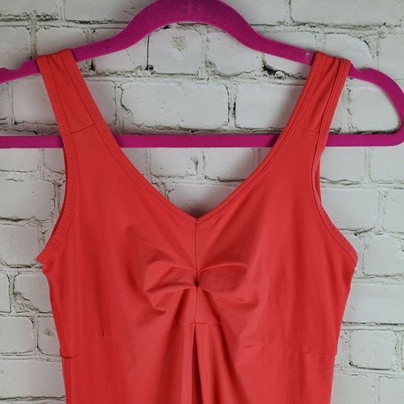 Lucy Tank Top Ties At Waist Small Pink - Picture 2 of 12